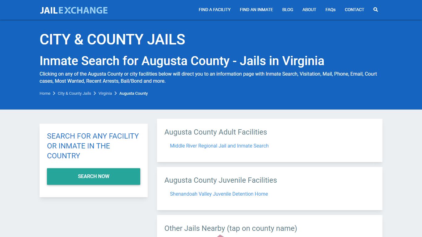 Augusta County Jail Inmates | Arrests | Mugshots | VA